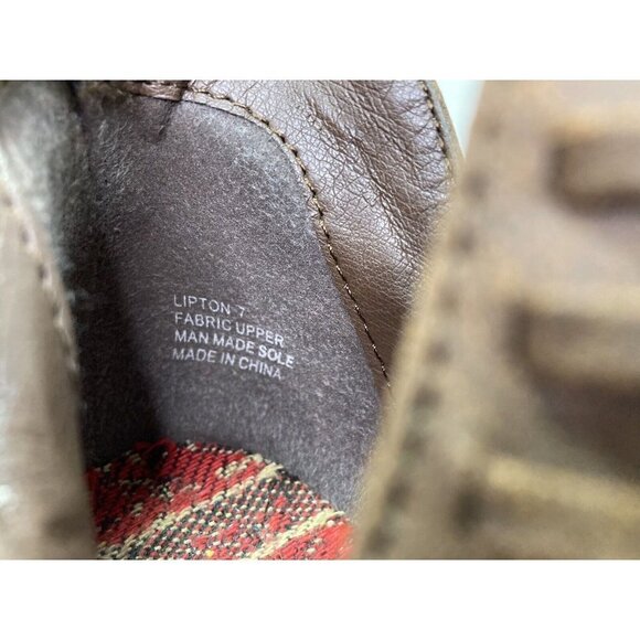 Rock & Candy Lipton Chelsea Booties Brown Womens Size 7 Block Heel Slip-On - Picture 9 of 9